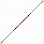 Contact Fire Staff  160cm  65mm    45cm LimeGreen Purple